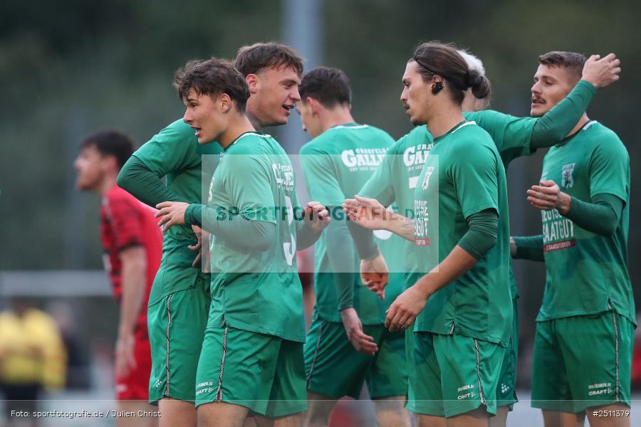 sport, action, TuS Frammersbach, TUS, TSV Großbardorf, TSV, Landesliga Nordwest, Fussball, Fuhrmann Arena, Frammersbach, BFV, 26.09.2025, 13. Spieltag - Bild-ID: 2511379