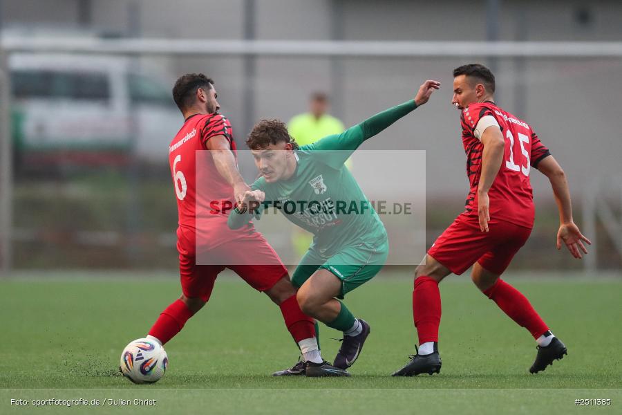sport, action, TuS Frammersbach, TUS, TSV Großbardorf, TSV, Landesliga Nordwest, Fussball, Fuhrmann Arena, Frammersbach, BFV, 26.09.2025, 13. Spieltag - Bild-ID: 2511385