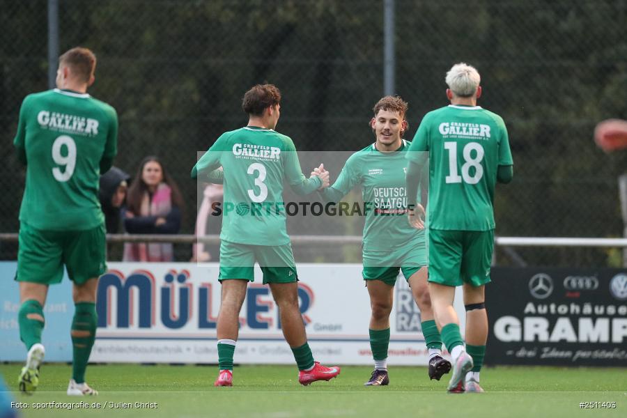 sport, action, TuS Frammersbach, TUS, TSV Großbardorf, TSV, Landesliga Nordwest, Fussball, Fuhrmann Arena, Frammersbach, BFV, 26.09.2025, 13. Spieltag - Bild-ID: 2511403