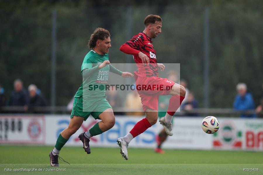 sport, action, TuS Frammersbach, TUS, TSV Großbardorf, TSV, Landesliga Nordwest, Fussball, Fuhrmann Arena, Frammersbach, BFV, 26.09.2025, 13. Spieltag - Bild-ID: 2511428