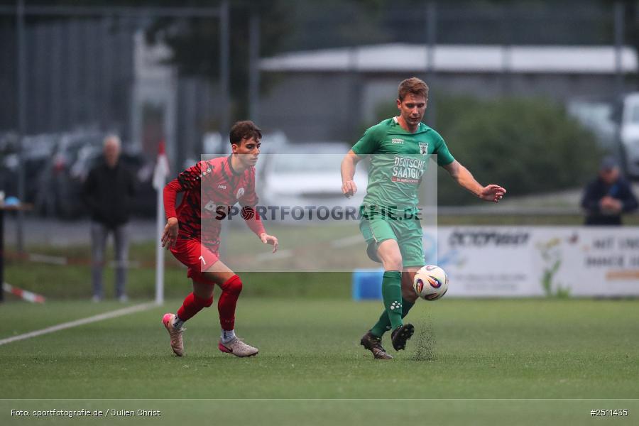 sport, action, TuS Frammersbach, TUS, TSV Großbardorf, TSV, Landesliga Nordwest, Fussball, Fuhrmann Arena, Frammersbach, BFV, 26.09.2025, 13. Spieltag - Bild-ID: 2511435
