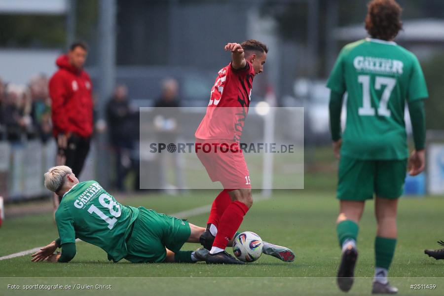 sport, action, TuS Frammersbach, TUS, TSV Großbardorf, TSV, Landesliga Nordwest, Fussball, Fuhrmann Arena, Frammersbach, BFV, 26.09.2025, 13. Spieltag - Bild-ID: 2511439