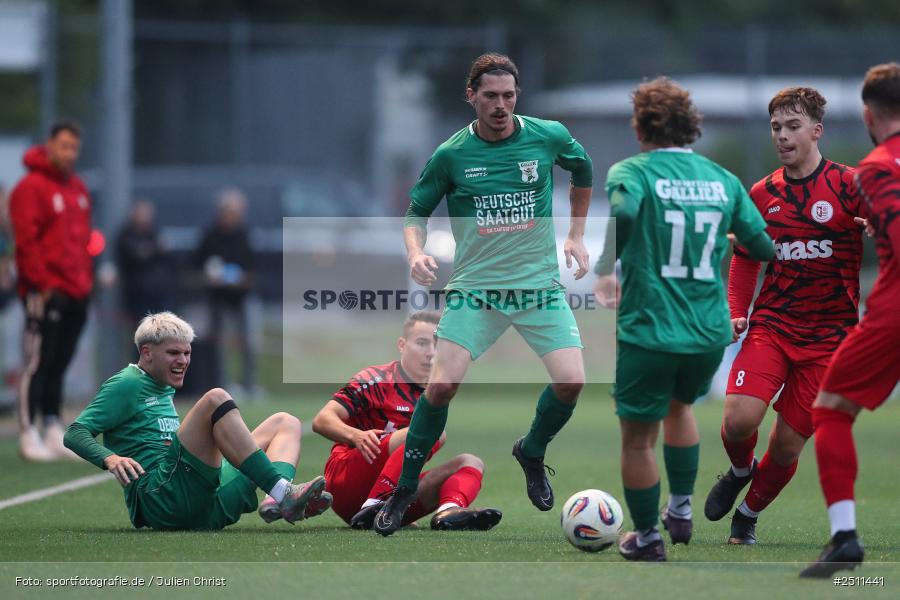 sport, action, TuS Frammersbach, TUS, TSV Großbardorf, TSV, Landesliga Nordwest, Fussball, Fuhrmann Arena, Frammersbach, BFV, 26.09.2025, 13. Spieltag - Bild-ID: 2511441