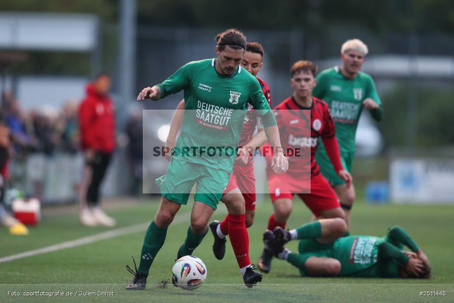 sport, action, TuS Frammersbach, TUS, TSV Großbardorf, TSV, Landesliga Nordwest, Fussball, Fuhrmann Arena, Frammersbach, BFV, 26.09.2025, 13. Spieltag - Bild-ID: 2511445