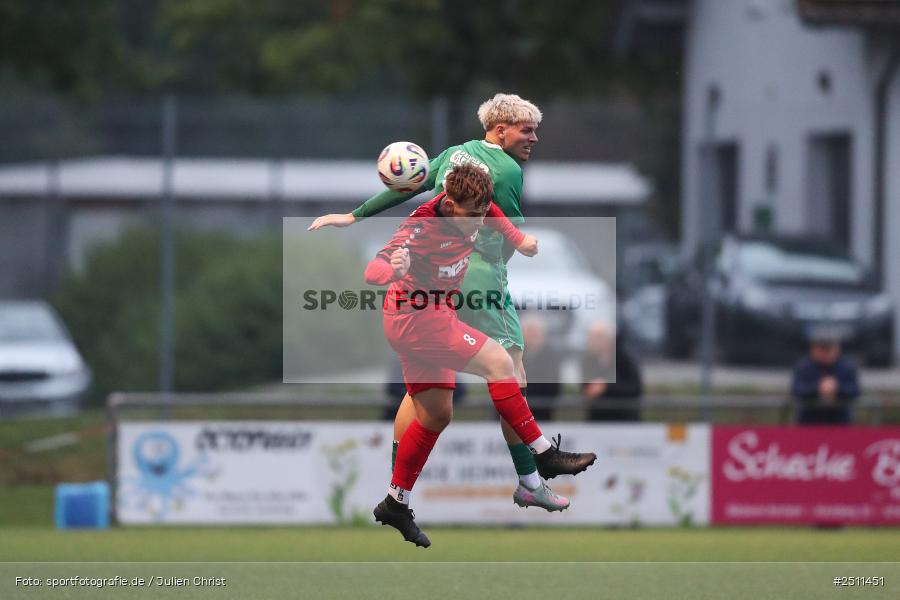sport, action, TuS Frammersbach, TUS, TSV Großbardorf, TSV, Landesliga Nordwest, Fussball, Fuhrmann Arena, Frammersbach, BFV, 26.09.2025, 13. Spieltag - Bild-ID: 2511451