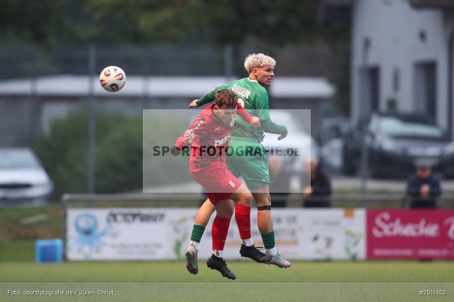 sport, action, TuS Frammersbach, TUS, TSV Großbardorf, TSV, Landesliga Nordwest, Fussball, Fuhrmann Arena, Frammersbach, BFV, 26.09.2025, 13. Spieltag - Bild-ID: 2511452