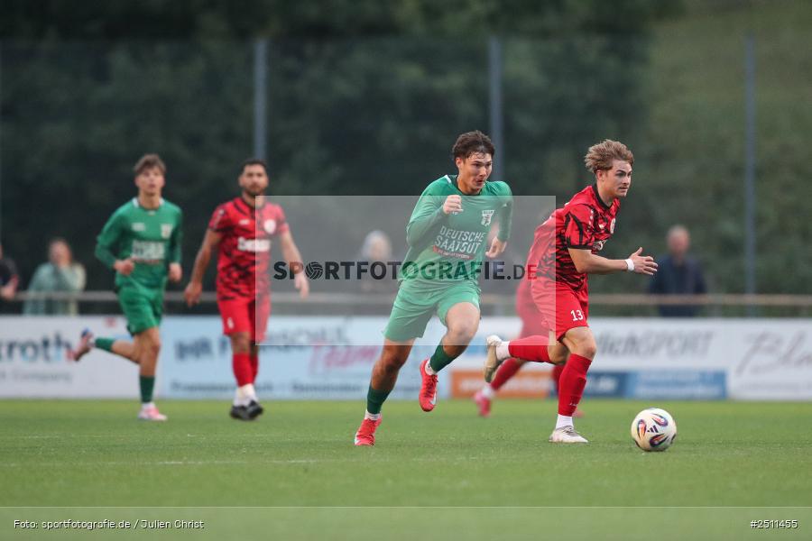 sport, action, TuS Frammersbach, TUS, TSV Großbardorf, TSV, Landesliga Nordwest, Fussball, Fuhrmann Arena, Frammersbach, BFV, 26.09.2025, 13. Spieltag - Bild-ID: 2511455