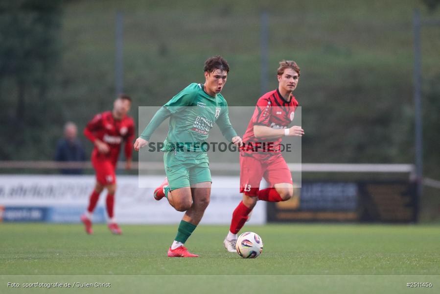 sport, action, TuS Frammersbach, TUS, TSV Großbardorf, TSV, Landesliga Nordwest, Fussball, Fuhrmann Arena, Frammersbach, BFV, 26.09.2025, 13. Spieltag - Bild-ID: 2511456