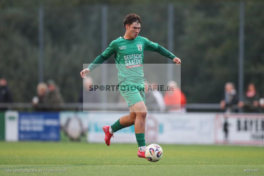 sport, action, TuS Frammersbach, TUS, TSV Großbardorf, TSV, Landesliga Nordwest, Fussball, Fuhrmann Arena, Frammersbach, BFV, 26.09.2025, 13. Spieltag - Bild-ID: 2511457
