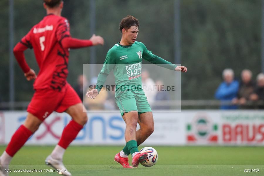 sport, action, TuS Frammersbach, TUS, TSV Großbardorf, TSV, Landesliga Nordwest, Fussball, Fuhrmann Arena, Frammersbach, BFV, 26.09.2025, 13. Spieltag - Bild-ID: 2511459