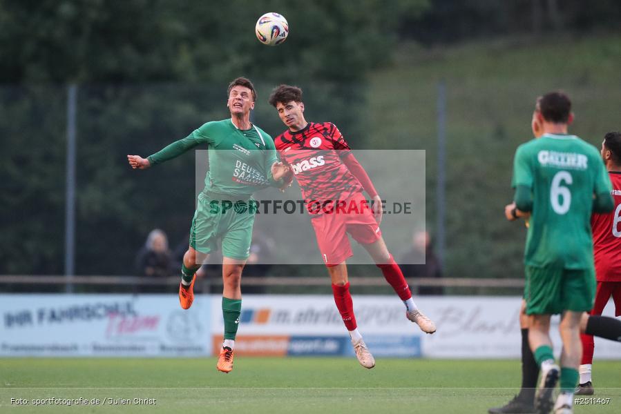 sport, action, TuS Frammersbach, TUS, TSV Großbardorf, TSV, Landesliga Nordwest, Fussball, Fuhrmann Arena, Frammersbach, BFV, 26.09.2025, 13. Spieltag - Bild-ID: 2511467