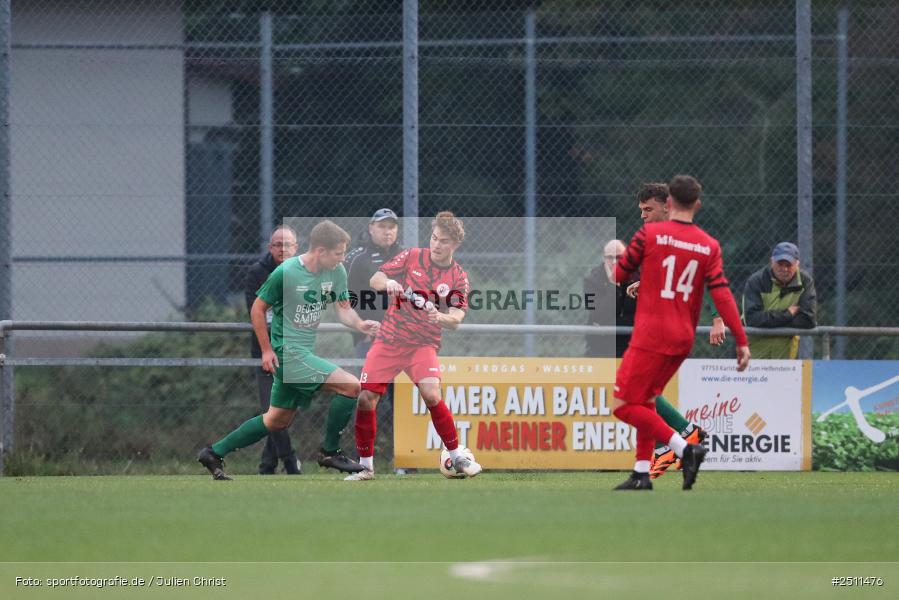 sport, action, TuS Frammersbach, TUS, TSV Großbardorf, TSV, Landesliga Nordwest, Fussball, Fuhrmann Arena, Frammersbach, BFV, 26.09.2025, 13. Spieltag - Bild-ID: 2511476