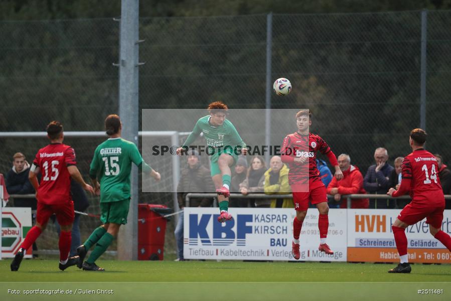 sport, action, TuS Frammersbach, TUS, TSV Großbardorf, TSV, Landesliga Nordwest, Fussball, Fuhrmann Arena, Frammersbach, BFV, 26.09.2025, 13. Spieltag - Bild-ID: 2511481