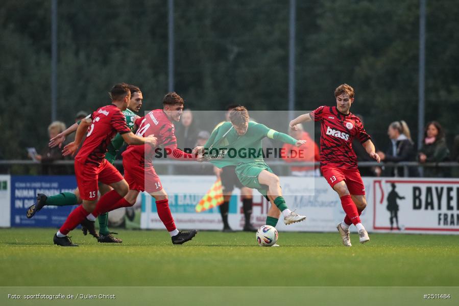 sport, action, TuS Frammersbach, TUS, TSV Großbardorf, TSV, Landesliga Nordwest, Fussball, Fuhrmann Arena, Frammersbach, BFV, 26.09.2025, 13. Spieltag - Bild-ID: 2511484