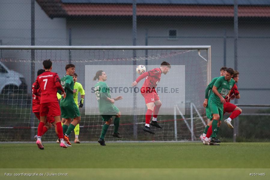 sport, action, TuS Frammersbach, TUS, TSV Großbardorf, TSV, Landesliga Nordwest, Fussball, Fuhrmann Arena, Frammersbach, BFV, 26.09.2025, 13. Spieltag - Bild-ID: 2511485