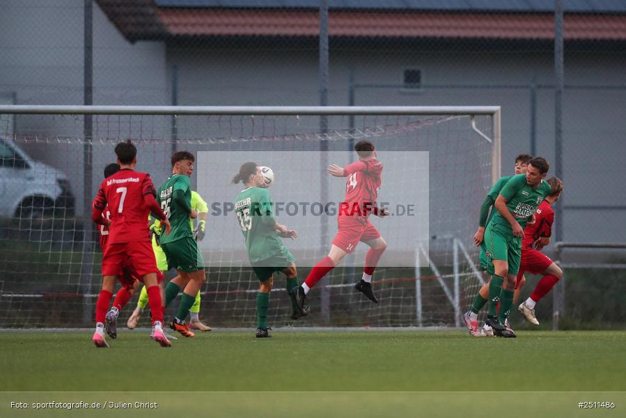 sport, action, TuS Frammersbach, TUS, TSV Großbardorf, TSV, Landesliga Nordwest, Fussball, Fuhrmann Arena, Frammersbach, BFV, 26.09.2025, 13. Spieltag - Bild-ID: 2511486