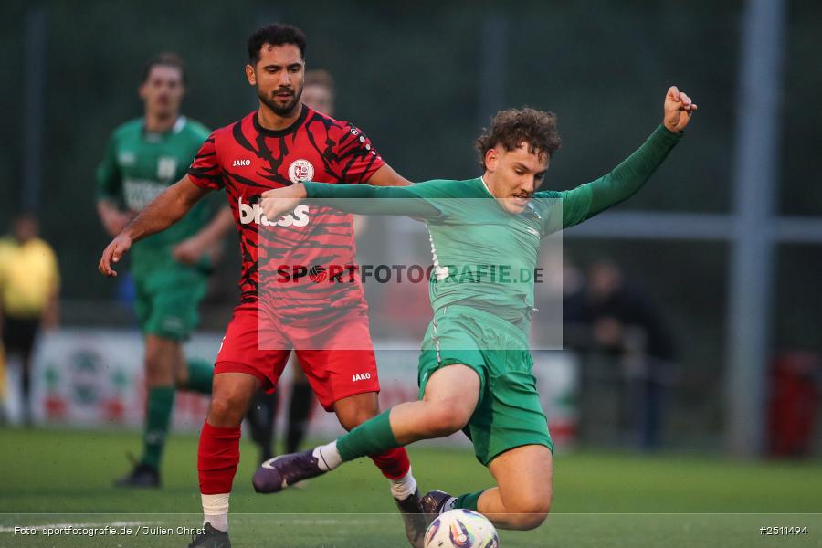 sport, action, TuS Frammersbach, TUS, TSV Großbardorf, TSV, Landesliga Nordwest, Fussball, Fuhrmann Arena, Frammersbach, BFV, 26.09.2025, 13. Spieltag - Bild-ID: 2511494