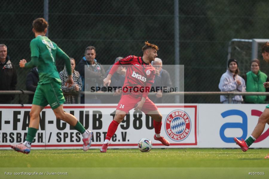 sport, action, TuS Frammersbach, TUS, TSV Großbardorf, TSV, Landesliga Nordwest, Fussball, Fuhrmann Arena, Frammersbach, BFV, 26.09.2025, 13. Spieltag - Bild-ID: 2511503