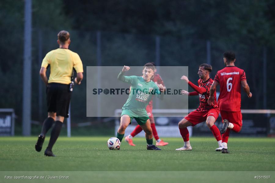 sport, action, TuS Frammersbach, TUS, TSV Großbardorf, TSV, Landesliga Nordwest, Fussball, Fuhrmann Arena, Frammersbach, BFV, 26.09.2025, 13. Spieltag - Bild-ID: 2511507