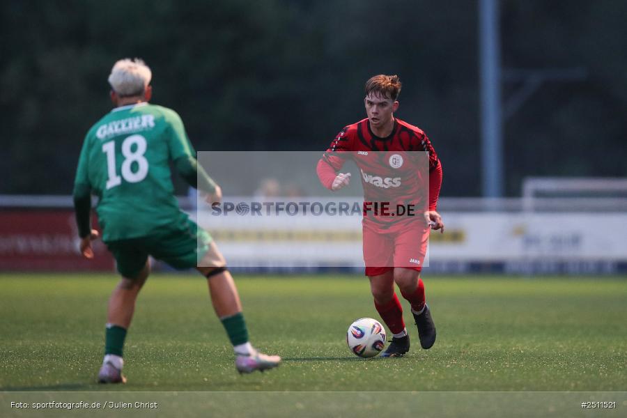 sport, action, TuS Frammersbach, TUS, TSV Großbardorf, TSV, Landesliga Nordwest, Fussball, Fuhrmann Arena, Frammersbach, BFV, 26.09.2025, 13. Spieltag - Bild-ID: 2511521