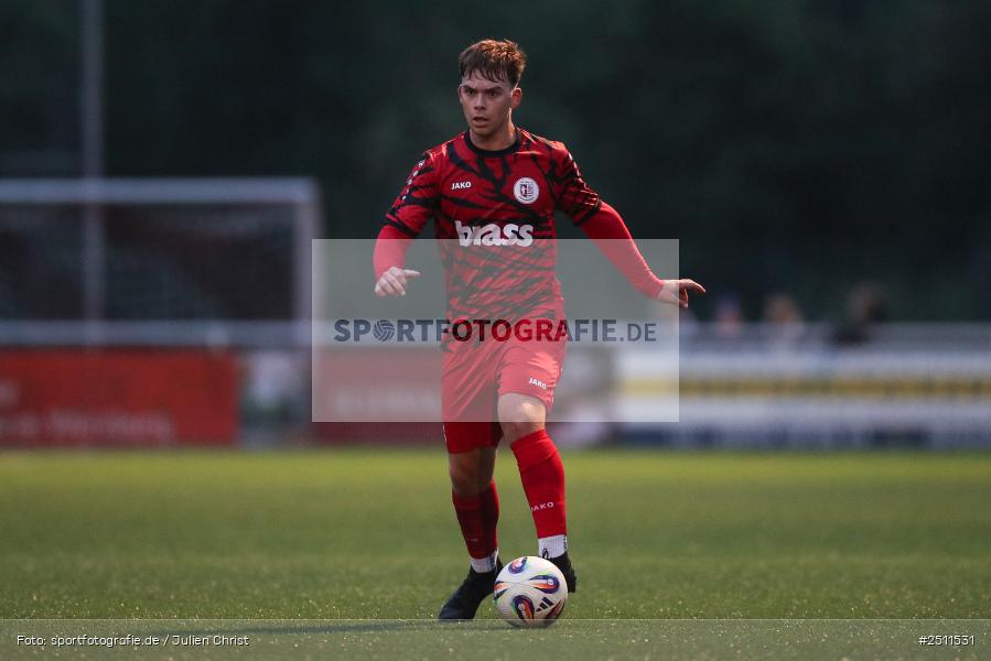 sport, action, TuS Frammersbach, TUS, TSV Großbardorf, TSV, Landesliga Nordwest, Fussball, Fuhrmann Arena, Frammersbach, BFV, 26.09.2025, 13. Spieltag - Bild-ID: 2511531