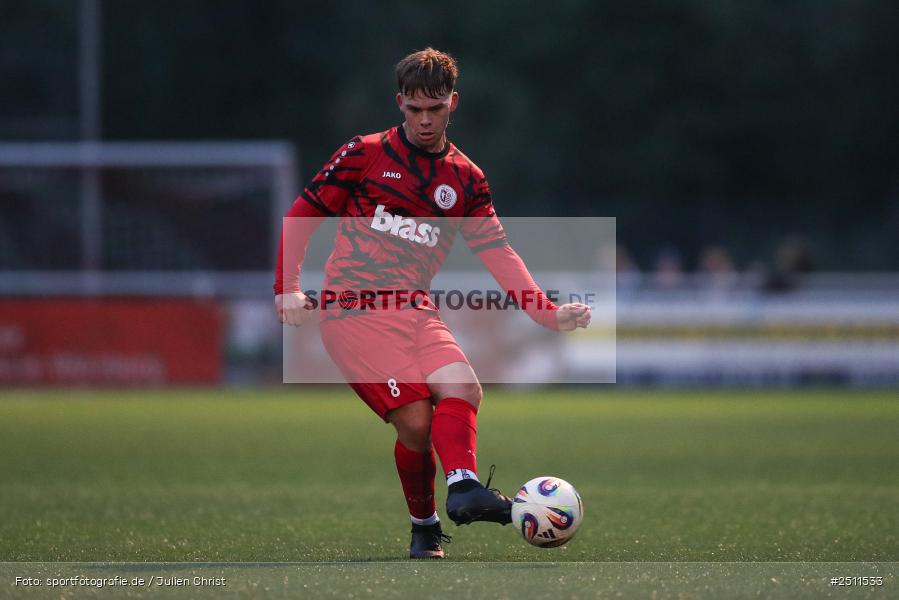 sport, action, TuS Frammersbach, TUS, TSV Großbardorf, TSV, Landesliga Nordwest, Fussball, Fuhrmann Arena, Frammersbach, BFV, 26.09.2025, 13. Spieltag - Bild-ID: 2511533