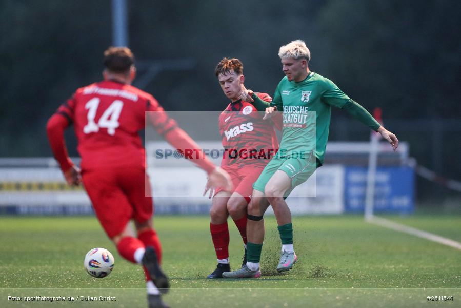 sport, action, TuS Frammersbach, TUS, TSV Großbardorf, TSV, Landesliga Nordwest, Fussball, Fuhrmann Arena, Frammersbach, BFV, 26.09.2025, 13. Spieltag - Bild-ID: 2511541