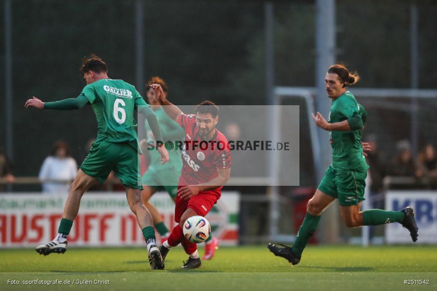 sport, action, TuS Frammersbach, TUS, TSV Großbardorf, TSV, Landesliga Nordwest, Fussball, Fuhrmann Arena, Frammersbach, BFV, 26.09.2025, 13. Spieltag - Bild-ID: 2511542
