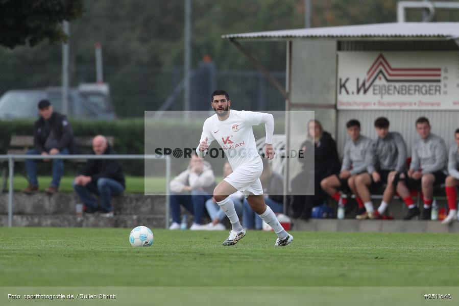 Sportgelände, Schwebenried, 27.09.2025, sport, action, Fussball, BFV, 13. Spieltag, Landesliga Nordwest, SV Vatan Spor Aschaffenburg, DJK Schwebenried/Schwemmelsbach - Bild-ID: 2511648