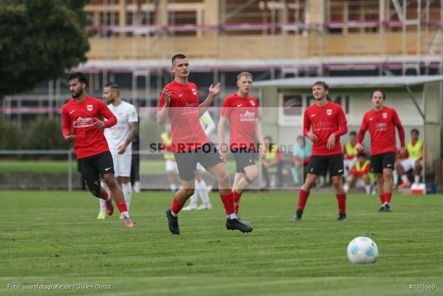 sport, action, Sportgelände, Schwebenried, SV Vatan Spor Aschaffenburg, Landesliga Nordwest, Fussball, DJK Schwebenried/Schwemmelsbach, BFV, 27.09.2025, 13. Spieltag - Bild-ID: 2511660