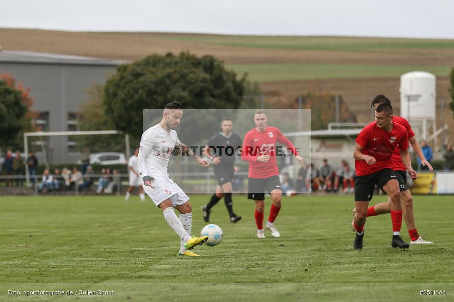 sport, action, Sportgelände, Schwebenried, SV Vatan Spor Aschaffenburg, Landesliga Nordwest, Fussball, DJK Schwebenried/Schwemmelsbach, BFV, 27.09.2025, 13. Spieltag - Bild-ID: 2511664