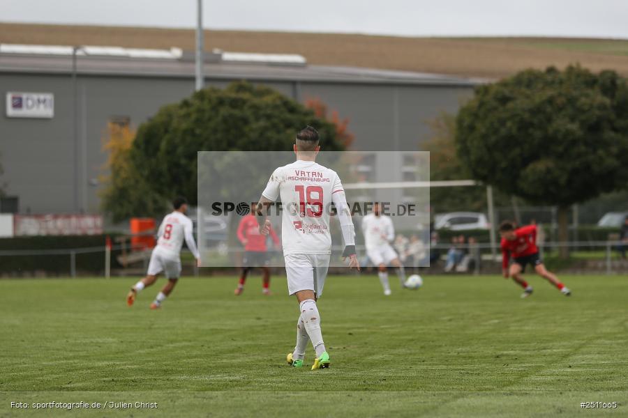 sport, action, Sportgelände, Schwebenried, SV Vatan Spor Aschaffenburg, Landesliga Nordwest, Fussball, DJK Schwebenried/Schwemmelsbach, BFV, 27.09.2025, 13. Spieltag - Bild-ID: 2511665