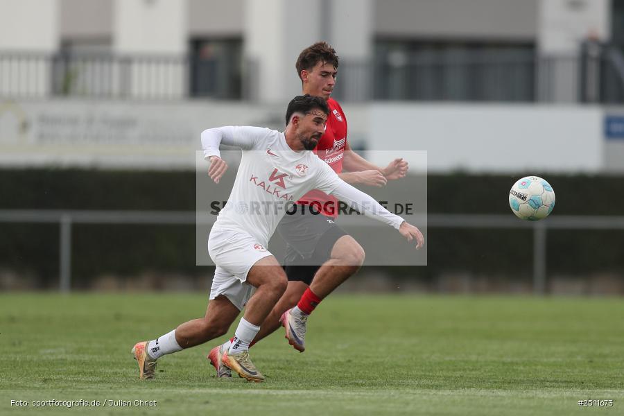 sport, action, Sportgelände, Schwebenried, SV Vatan Spor Aschaffenburg, Landesliga Nordwest, Fussball, DJK Schwebenried/Schwemmelsbach, BFV, 27.09.2025, 13. Spieltag - Bild-ID: 2511673