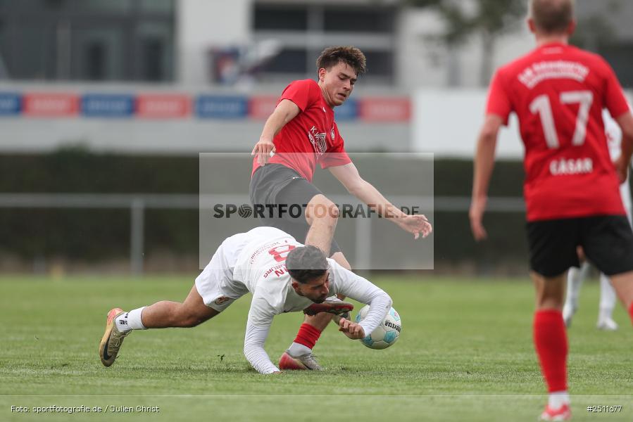 sport, action, Sportgelände, Schwebenried, SV Vatan Spor Aschaffenburg, Landesliga Nordwest, Fussball, DJK Schwebenried/Schwemmelsbach, BFV, 27.09.2025, 13. Spieltag - Bild-ID: 2511677