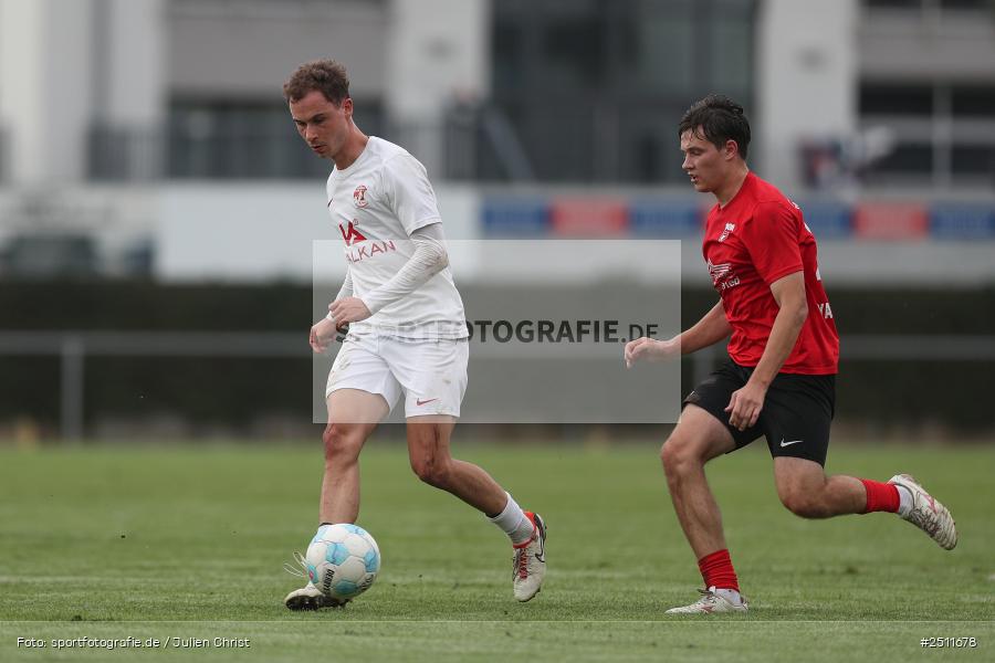 sport, action, Sportgelände, Schwebenried, SV Vatan Spor Aschaffenburg, Landesliga Nordwest, Fussball, DJK Schwebenried/Schwemmelsbach, BFV, 27.09.2025, 13. Spieltag - Bild-ID: 2511678