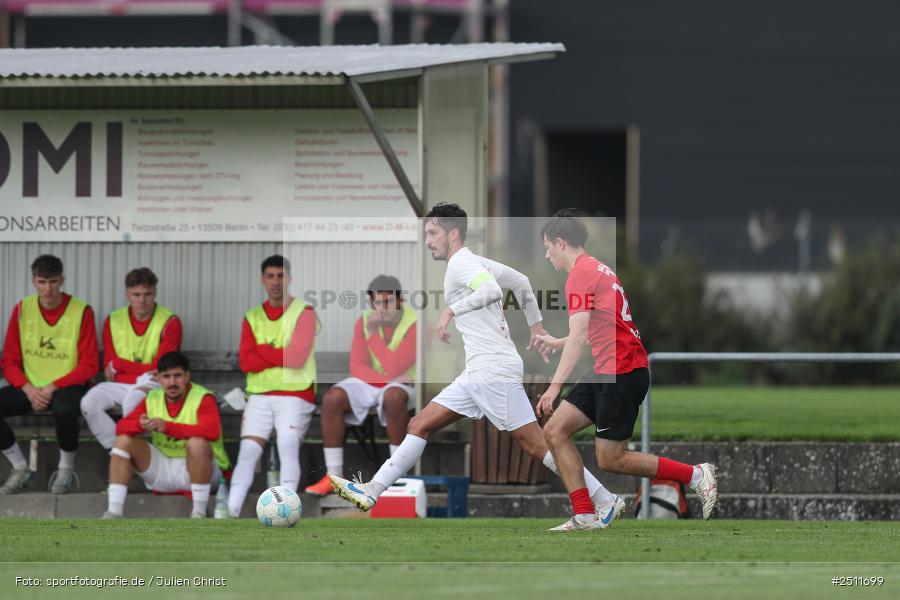 sport, action, Sportgelände, Schwebenried, SV Vatan Spor Aschaffenburg, Landesliga Nordwest, Fussball, DJK Schwebenried/Schwemmelsbach, BFV, 27.09.2025, 13. Spieltag - Bild-ID: 2511699