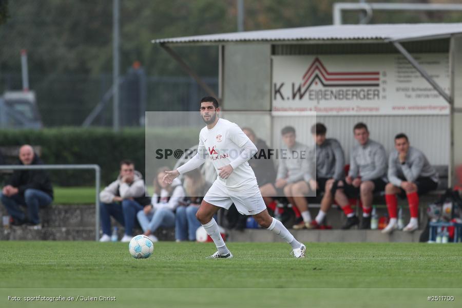 sport, action, Sportgelände, Schwebenried, SV Vatan Spor Aschaffenburg, Landesliga Nordwest, Fussball, DJK Schwebenried/Schwemmelsbach, BFV, 27.09.2025, 13. Spieltag - Bild-ID: 2511700