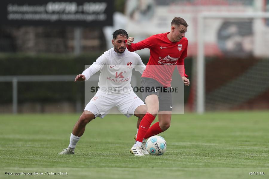 sport, action, Sportgelände, Schwebenried, SV Vatan Spor Aschaffenburg, Landesliga Nordwest, Fussball, DJK Schwebenried/Schwemmelsbach, BFV, 27.09.2025, 13. Spieltag - Bild-ID: 2511708