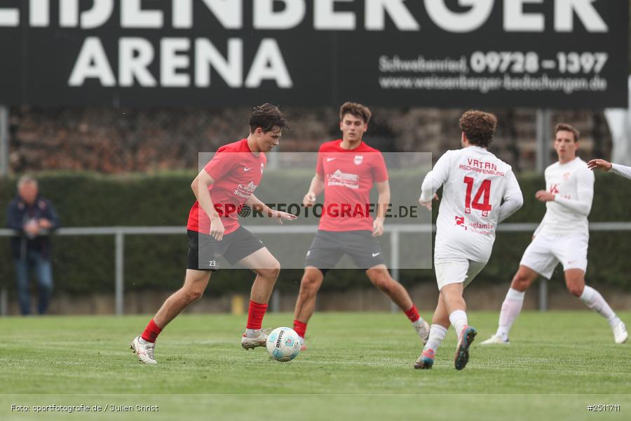 sport, action, Sportgelände, Schwebenried, SV Vatan Spor Aschaffenburg, Landesliga Nordwest, Fussball, DJK Schwebenried/Schwemmelsbach, BFV, 27.09.2025, 13. Spieltag - Bild-ID: 2511711