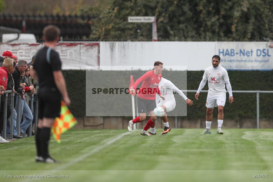sport, action, Sportgelände, Schwebenried, SV Vatan Spor Aschaffenburg, Landesliga Nordwest, Fussball, DJK Schwebenried/Schwemmelsbach, BFV, 27.09.2025, 13. Spieltag - Bild-ID: 2511715