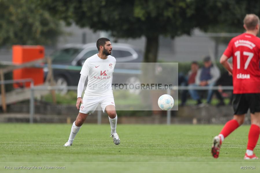 sport, action, Sportgelände, Schwebenried, SV Vatan Spor Aschaffenburg, Landesliga Nordwest, Fussball, DJK Schwebenried/Schwemmelsbach, BFV, 27.09.2025, 13. Spieltag - Bild-ID: 2511724
