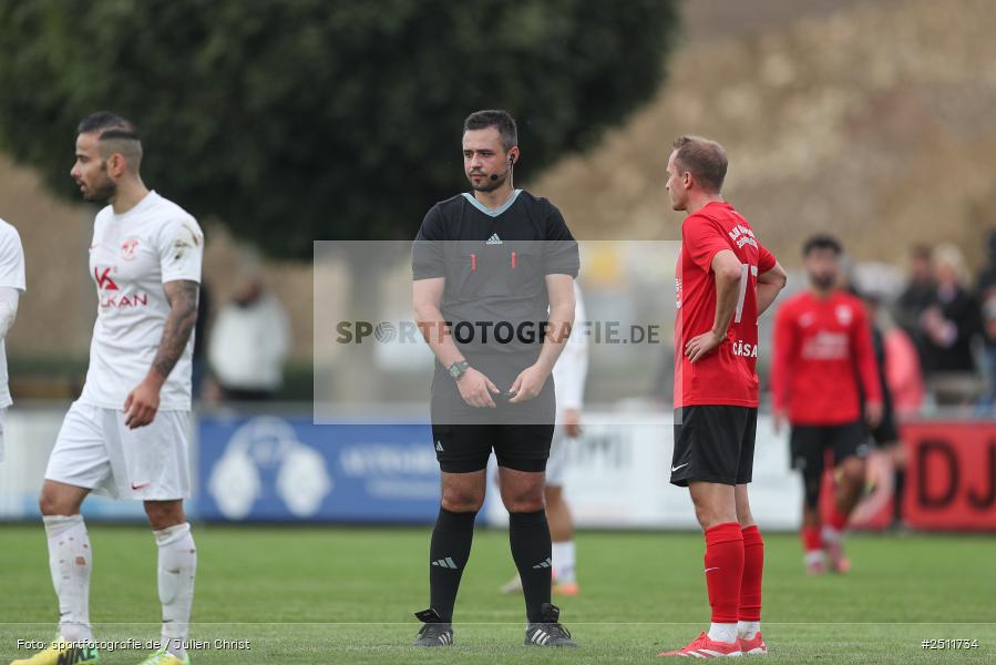 sport, action, Sportgelände, Schwebenried, SV Vatan Spor Aschaffenburg, Landesliga Nordwest, Fussball, DJK Schwebenried/Schwemmelsbach, BFV, 27.09.2025, 13. Spieltag - Bild-ID: 2511734