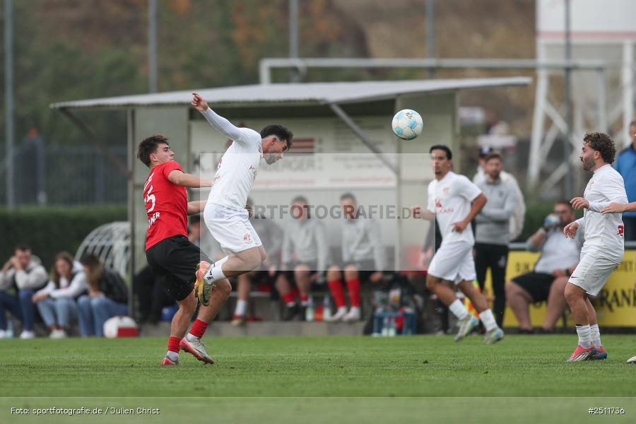 sport, action, Sportgelände, Schwebenried, SV Vatan Spor Aschaffenburg, Landesliga Nordwest, Fussball, DJK Schwebenried/Schwemmelsbach, BFV, 27.09.2025, 13. Spieltag - Bild-ID: 2511736