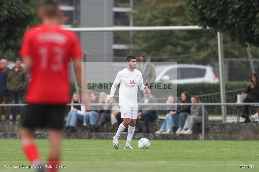 sport, action, Sportgelände, Schwebenried, SV Vatan Spor Aschaffenburg, Landesliga Nordwest, Fussball, DJK Schwebenried/Schwemmelsbach, BFV, 27.09.2025, 13. Spieltag - Bild-ID: 2511738