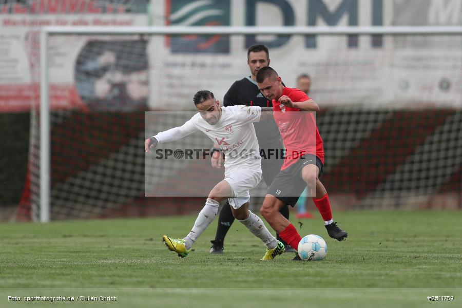 sport, action, Sportgelände, Schwebenried, SV Vatan Spor Aschaffenburg, Landesliga Nordwest, Fussball, DJK Schwebenried/Schwemmelsbach, BFV, 27.09.2025, 13. Spieltag - Bild-ID: 2511739
