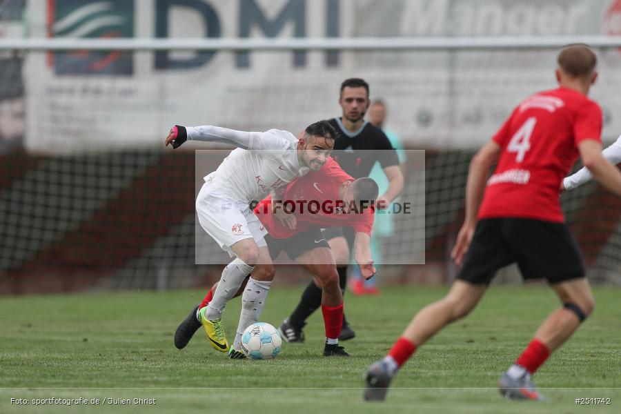 sport, action, Sportgelände, Schwebenried, SV Vatan Spor Aschaffenburg, Landesliga Nordwest, Fussball, DJK Schwebenried/Schwemmelsbach, BFV, 27.09.2025, 13. Spieltag - Bild-ID: 2511742