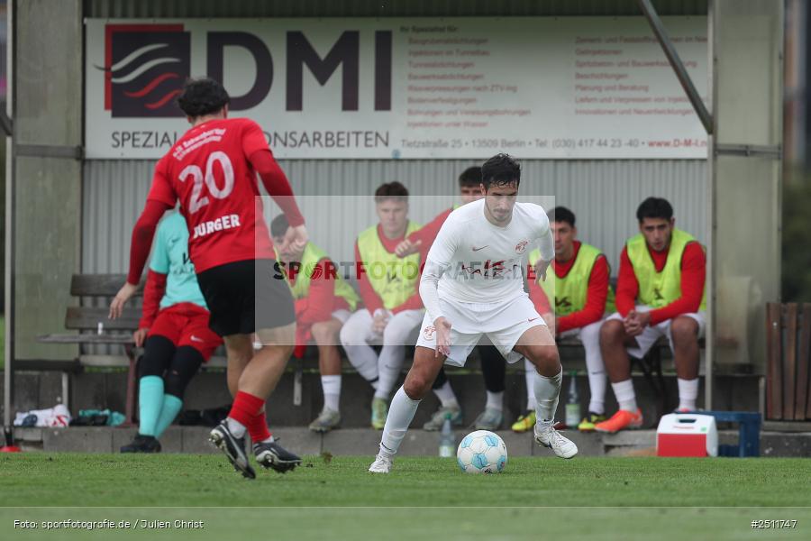 sport, action, Sportgelände, Schwebenried, SV Vatan Spor Aschaffenburg, Landesliga Nordwest, Fussball, DJK Schwebenried/Schwemmelsbach, BFV, 27.09.2025, 13. Spieltag - Bild-ID: 2511747