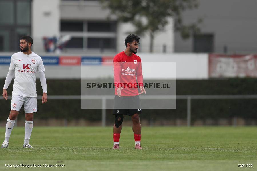 sport, action, Sportgelände, Schwebenried, SV Vatan Spor Aschaffenburg, Landesliga Nordwest, Fussball, DJK Schwebenried/Schwemmelsbach, BFV, 27.09.2025, 13. Spieltag - Bild-ID: 2511755