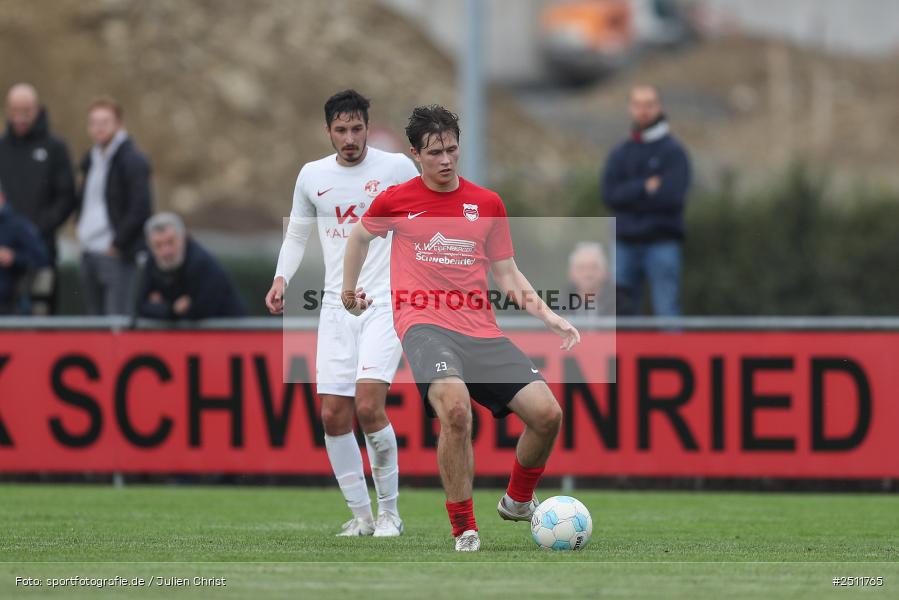 sport, action, Sportgelände, Schwebenried, SV Vatan Spor Aschaffenburg, Landesliga Nordwest, Fussball, DJK Schwebenried/Schwemmelsbach, BFV, 27.09.2025, 13. Spieltag - Bild-ID: 2511765