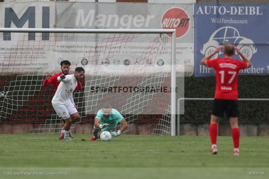 sport, action, Sportgelände, Schwebenried, SV Vatan Spor Aschaffenburg, Landesliga Nordwest, Fussball, DJK Schwebenried/Schwemmelsbach, BFV, 27.09.2025, 13. Spieltag - Bild-ID: 2511769